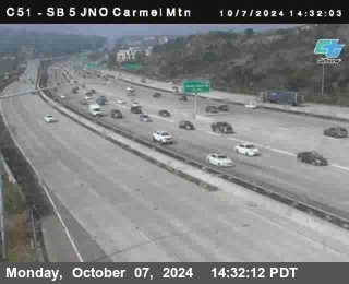 SB 5 at Carmel Mountain Rd.