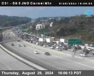 SB 5 at Carmel Mountain Rd.