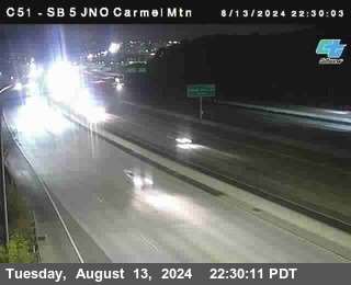 SB 5 at Carmel Mountain Rd.