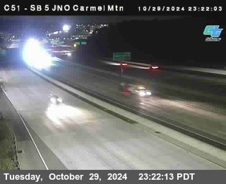 SB 5 at Carmel Mountain Rd.