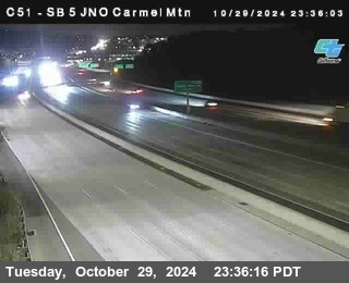 SB 5 at Carmel Mountain Rd.