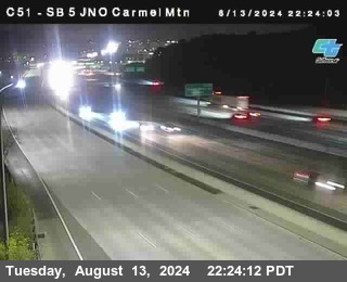 SB 5 at Carmel Mountain Rd.