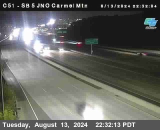 SB 5 at Carmel Mountain Rd.