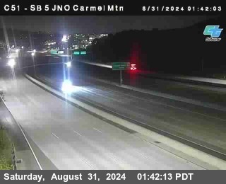 SB 5 at Carmel Mountain Rd.