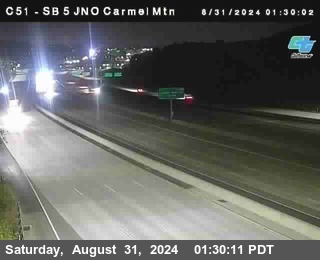 SB 5 at Carmel Mountain Rd.