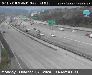 SB 5 at Carmel Mountain Rd.