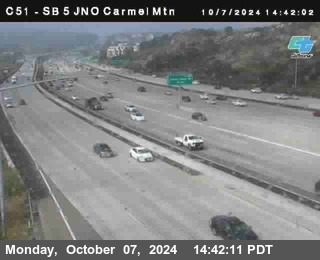 SB 5 at Carmel Mountain Rd.