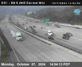 SB 5 at Carmel Mountain Rd.