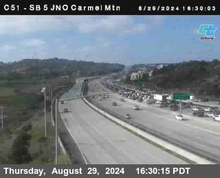 SB 5 at Carmel Mountain Rd.