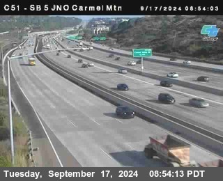 SB 5 at Carmel Mountain Rd.