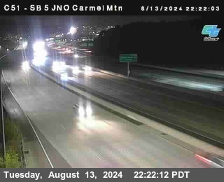 SB 5 at Carmel Mountain Rd.