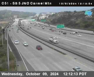 SB 5 at Carmel Mountain Rd.