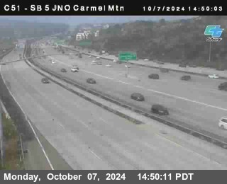 SB 5 at Carmel Mountain Rd.