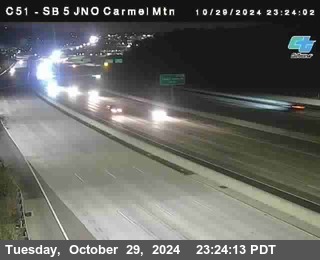 SB 5 at Carmel Mountain Rd.