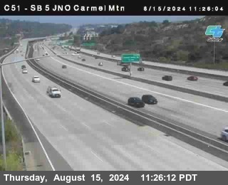 SB 5 at Carmel Mountain Rd.