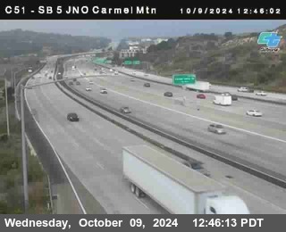 SB 5 at Carmel Mountain Rd.