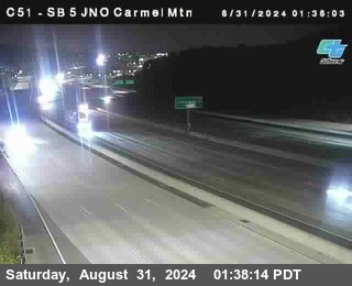 SB 5 at Carmel Mountain Rd.