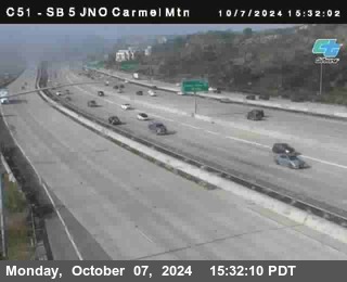 SB 5 at Carmel Mountain Rd.