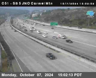 SB 5 at Carmel Mountain Rd.