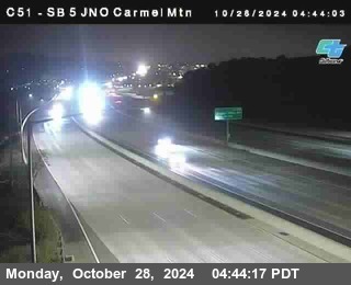 SB 5 at Carmel Mountain Rd.