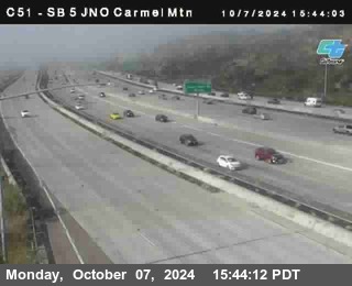 SB 5 at Carmel Mountain Rd.