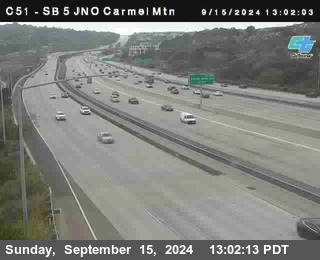 SB 5 at Carmel Mountain Rd.