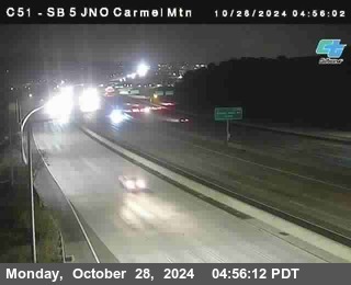 SB 5 at Carmel Mountain Rd.