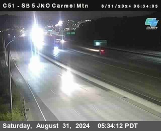 SB 5 at Carmel Mountain Rd.