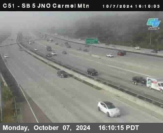 SB 5 at Carmel Mountain Rd.