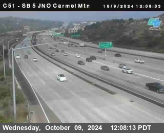 SB 5 at Carmel Mountain Rd.