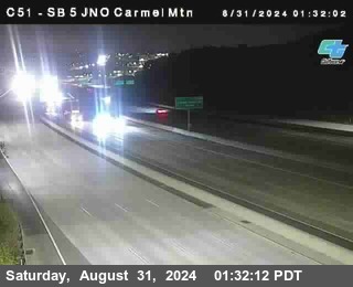 SB 5 at Carmel Mountain Rd.