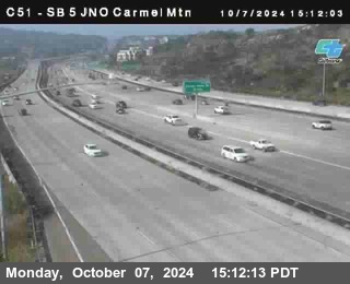 SB 5 at Carmel Mountain Rd.