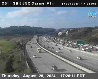 SB 5 at Carmel Mountain Rd.