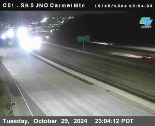 SB 5 at Carmel Mountain Rd.