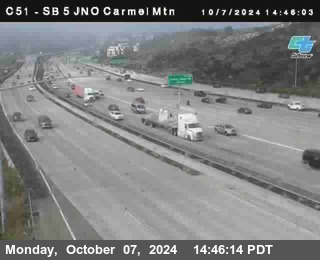 SB 5 at Carmel Mountain Rd.