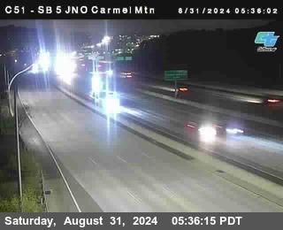 SB 5 at Carmel Mountain Rd.