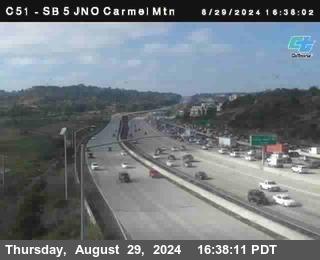 SB 5 at Carmel Mountain Rd.