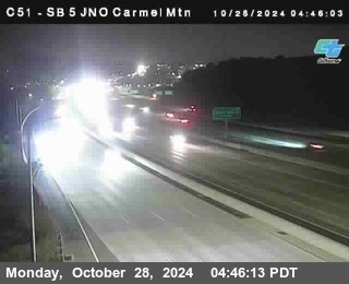 SB 5 at Carmel Mountain Rd.