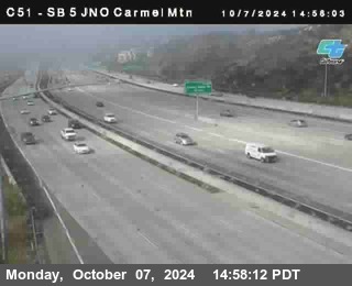 SB 5 at Carmel Mountain Rd.