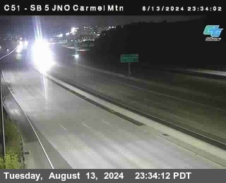 SB 5 at Carmel Mountain Rd.