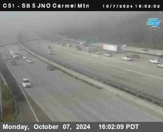 SB 5 at Carmel Mountain Rd.