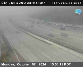 SB 5 at Carmel Mountain Rd.