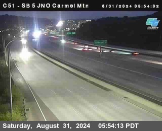 SB 5 at Carmel Mountain Rd.