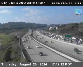 SB 5 at Carmel Mountain Rd.