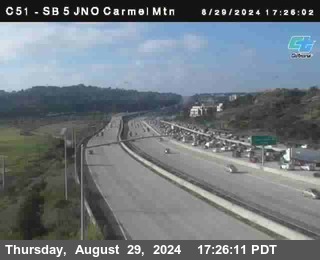 SB 5 at Carmel Mountain Rd.