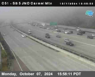 SB 5 at Carmel Mountain Rd.