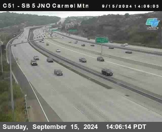 SB 5 at Carmel Mountain Rd.