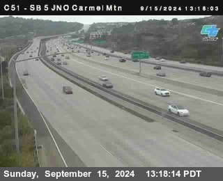 SB 5 at Carmel Mountain Rd.