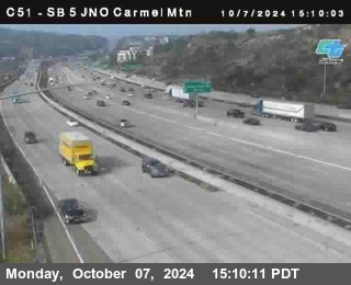 SB 5 at Carmel Mountain Rd.