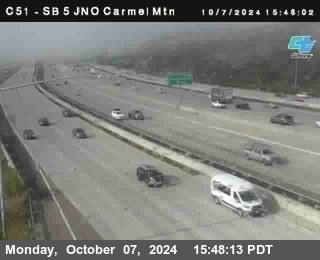 SB 5 at Carmel Mountain Rd.